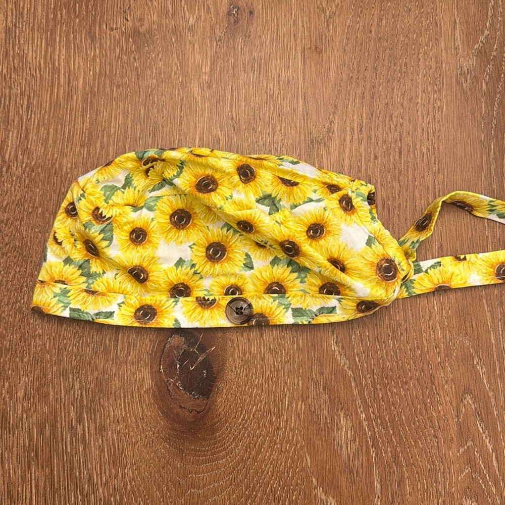 Sunflower Scrub Hat